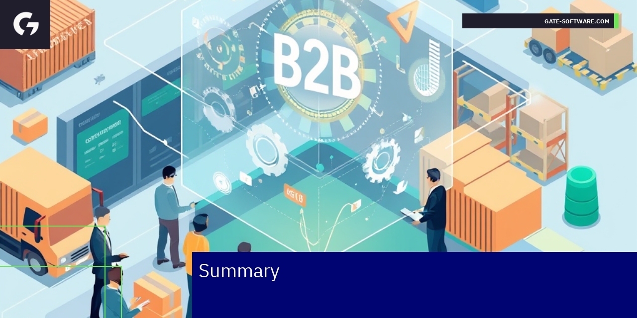 B2B Ecommerce Tailored Solutions and Support Business people using digital ecommerce platform