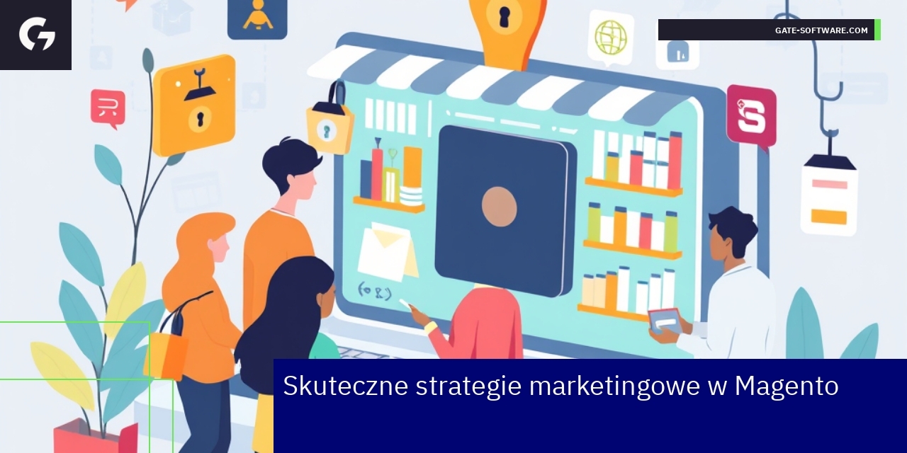 Grafika przedstawiająca strategie marketingowe
