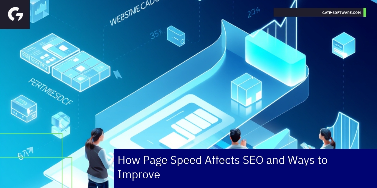 How Page Speed Affects SEO and Improvement Methods Website loading speed and SEO performance illustration