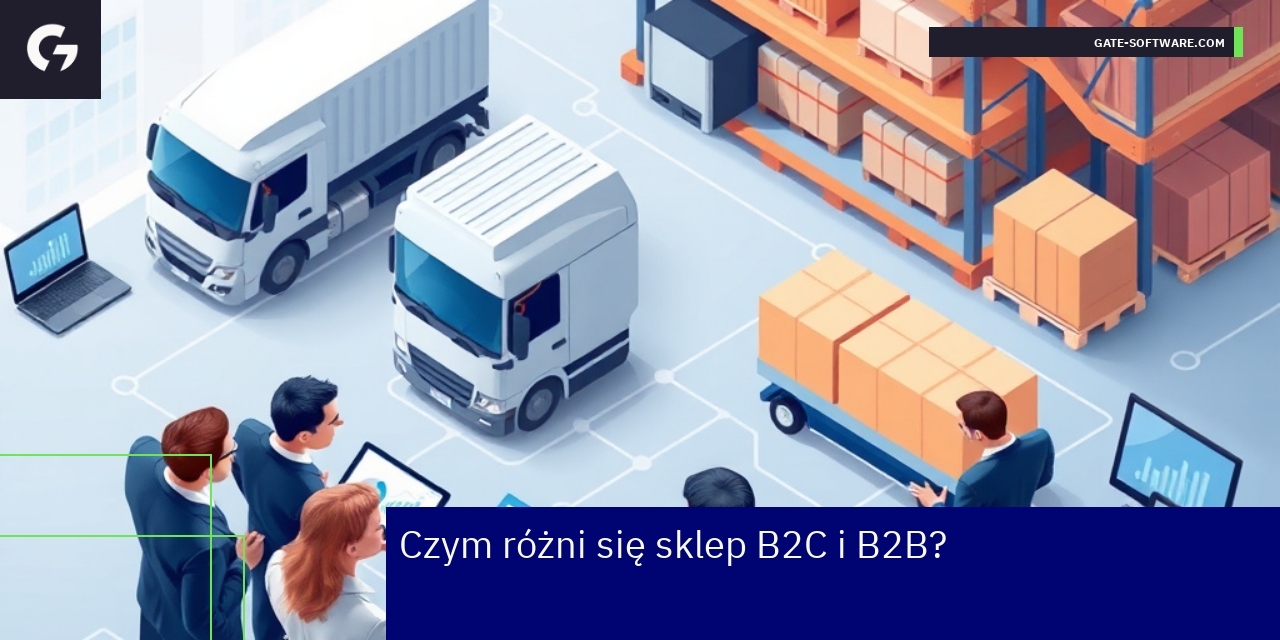 Różnice i aspekty uruchomienia sklepu B2B Schemat sklepu B2B z funkcjami i kosztami