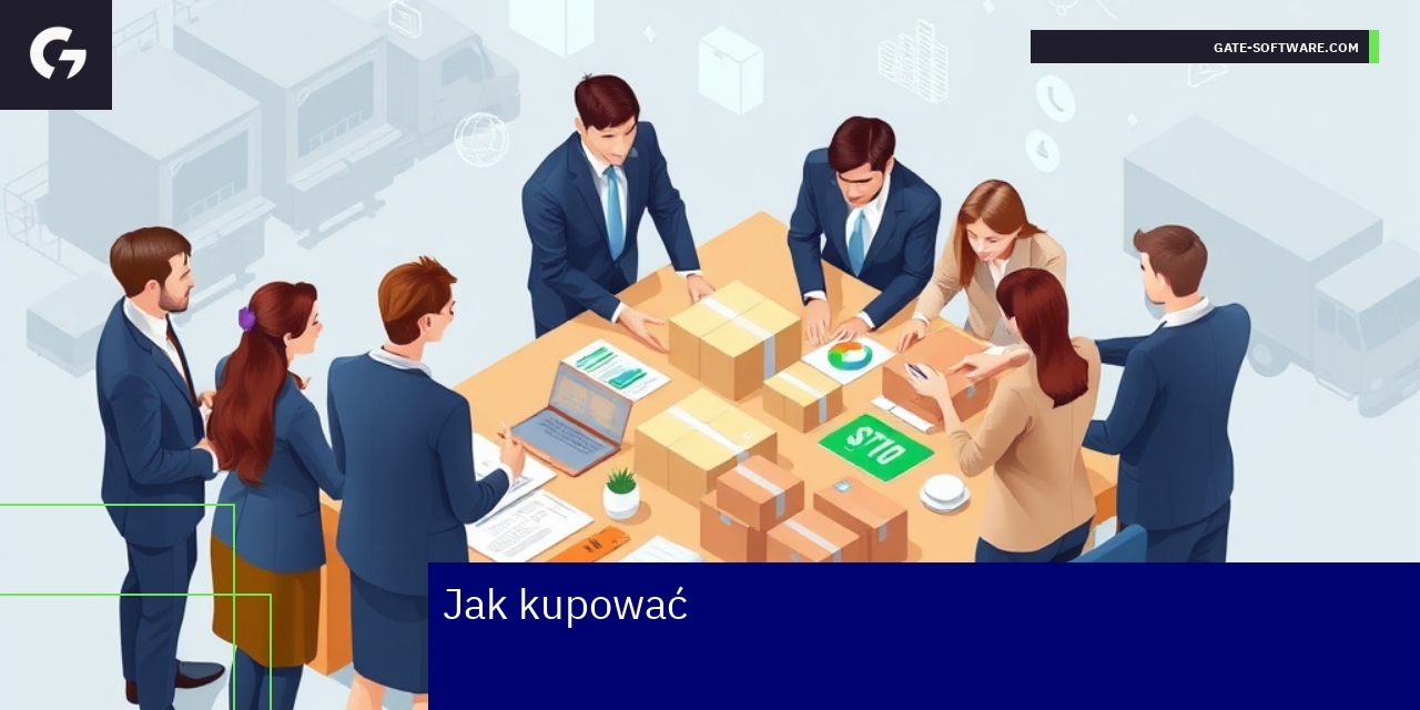 Biznesmeni negocjujący warunki zakupów B2B