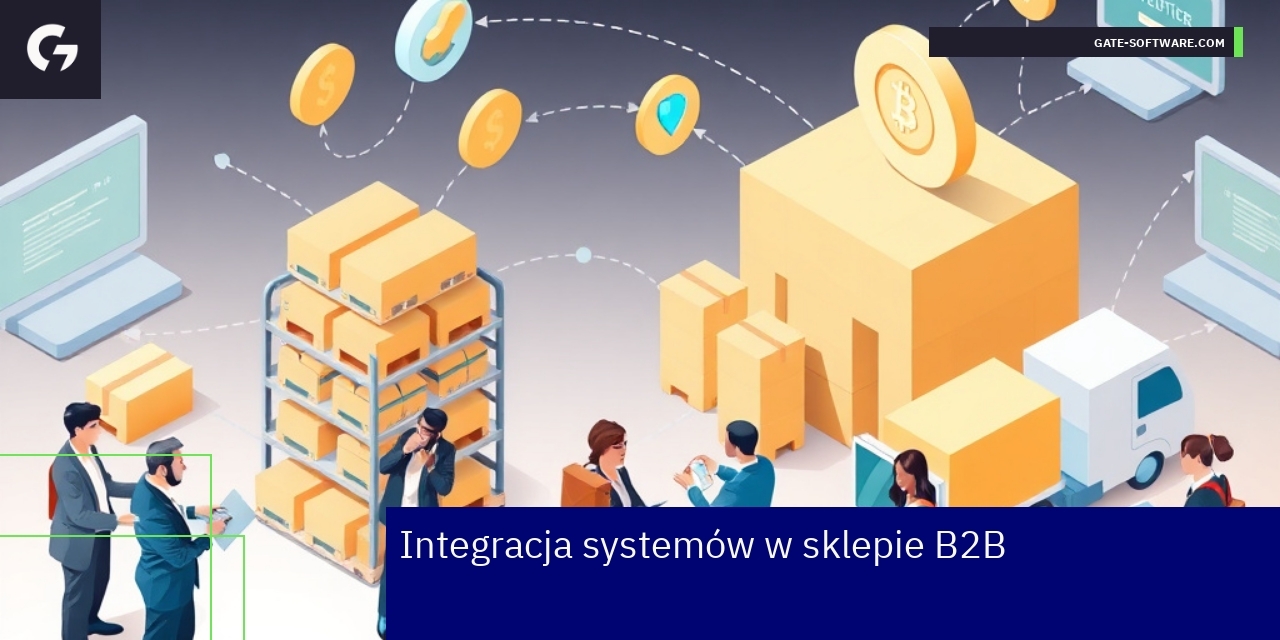Schemat integracji systemów i kanałów sprzedaży B2B