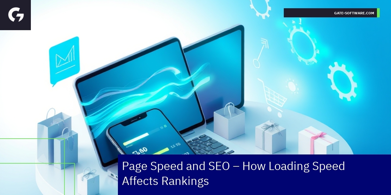 Graph showing effects of loading speed on SEO