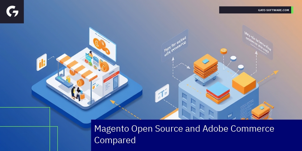 Side by side features of Magento platforms