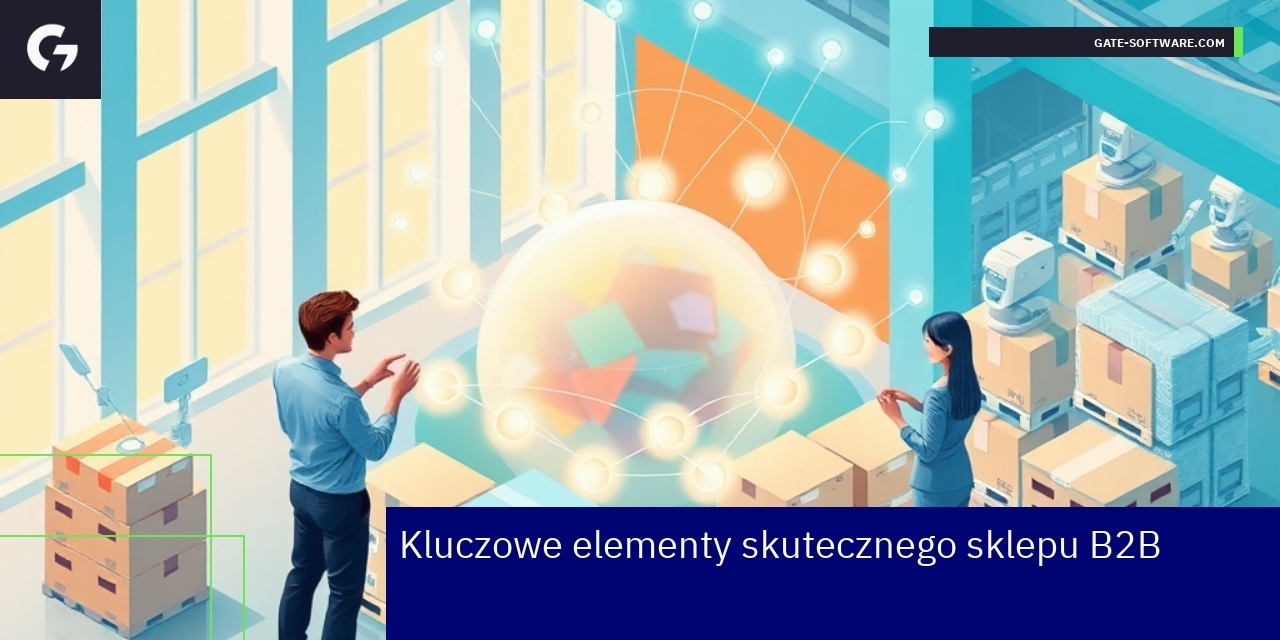 Schemat integracji platformy B2B z systemami ERP