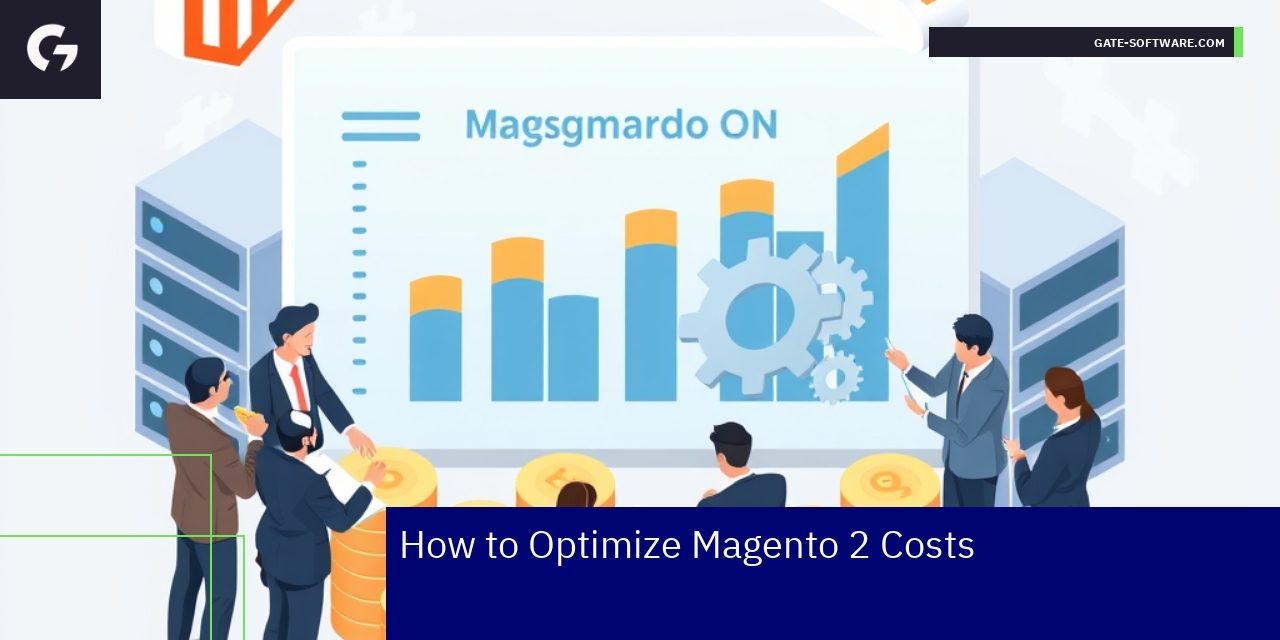 Optimizing Magento 2 Operational Costs Diagram showing Magento cost factors overview