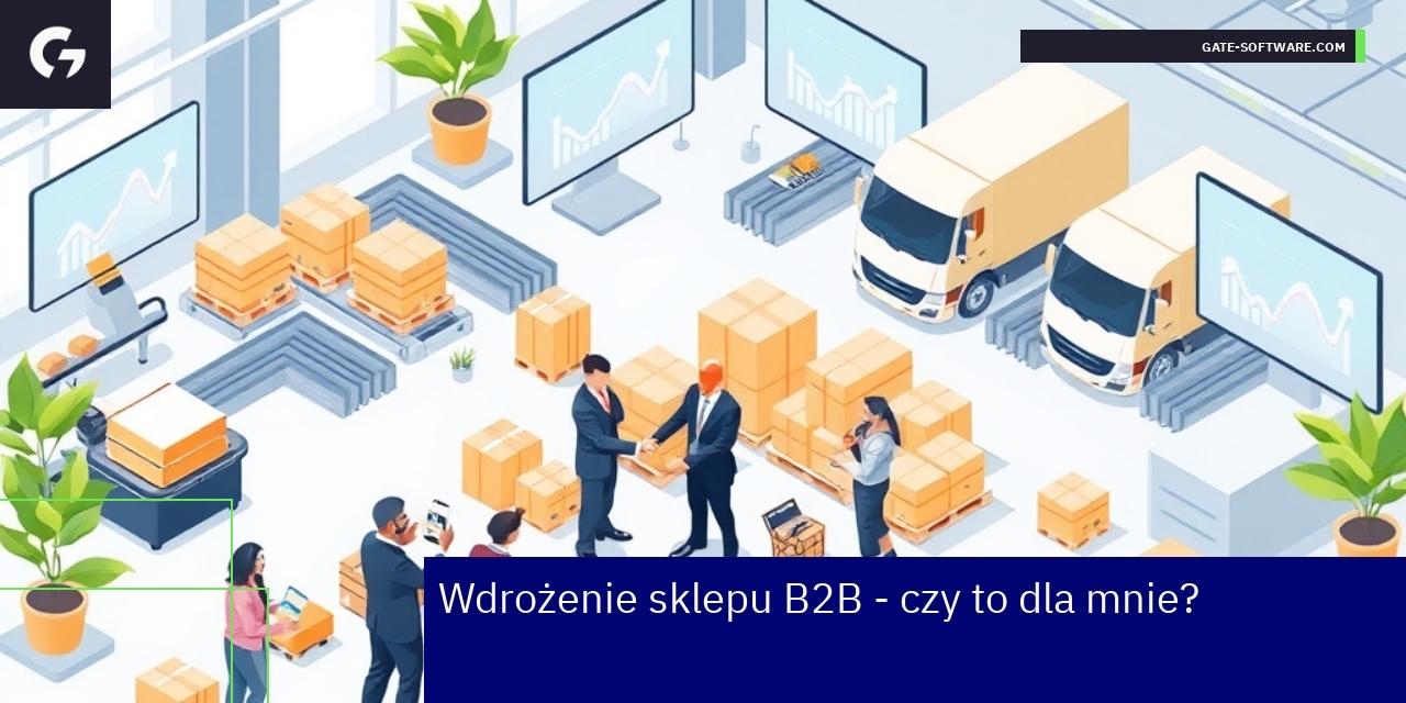 Wdrożenie sklepu i systemu B2B w ecommerce Diagram procesu wdrożenia sklepu B2B i systemu sprzedaży