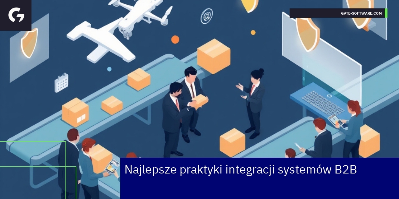 Najlepsze praktyki integracji systemów B2B Schemat integracji systemów B2B i zarządzania danymi