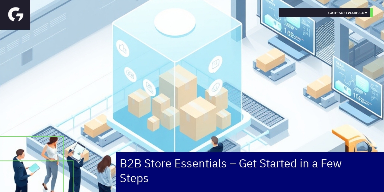 business team discussing ecommerce B2B platform