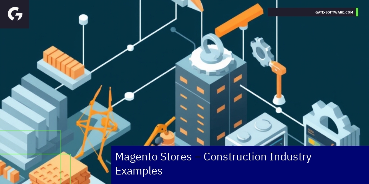 Magento based eCommerce platform with construction materials
