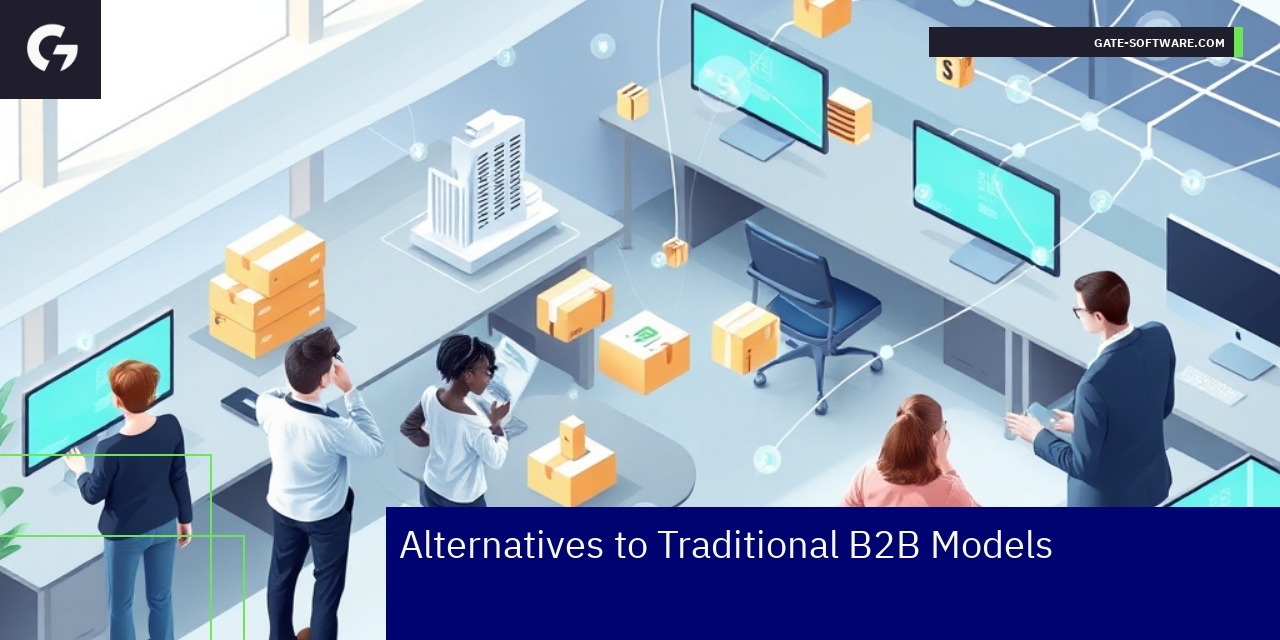 Business team discussing digital transformation strategies