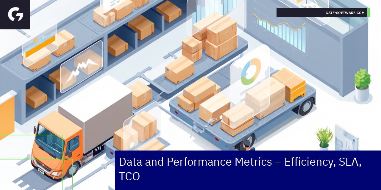 Gate-Software B2B Performance Metrics Graph showing key B2B ecommerce metrics