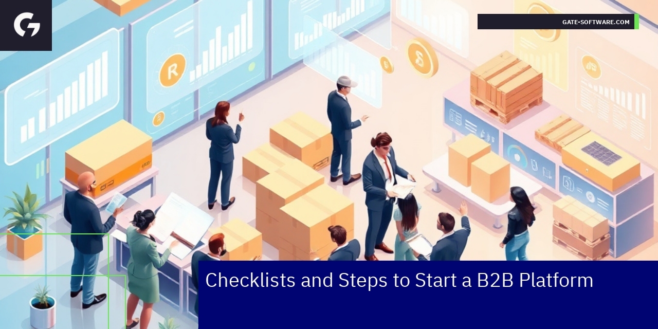 Checklist and steps for B2B ecommerce platform launch