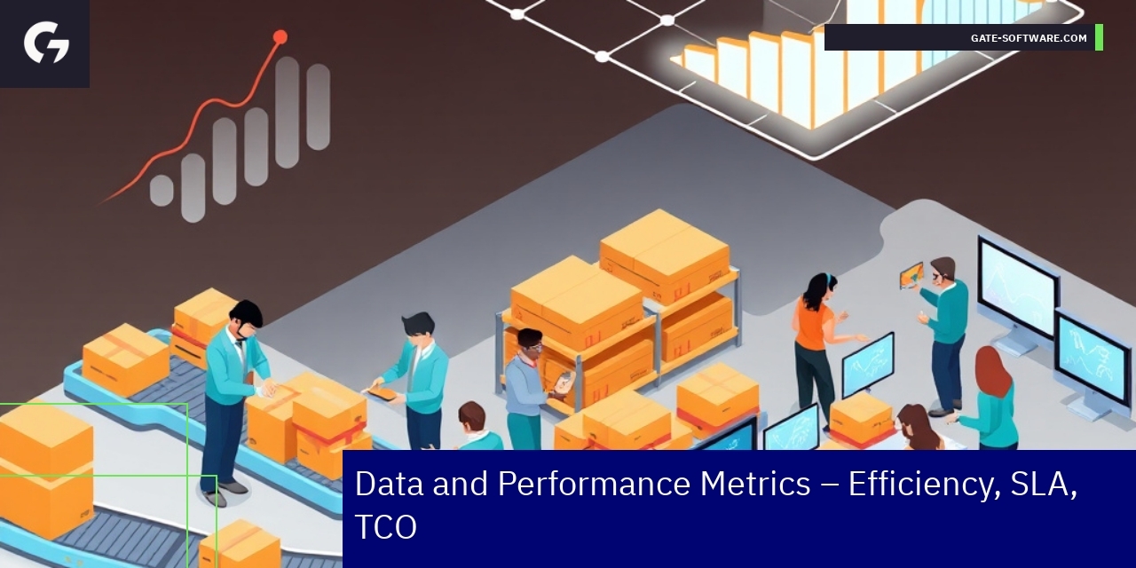 Graph showing UiR project metrics and performance data