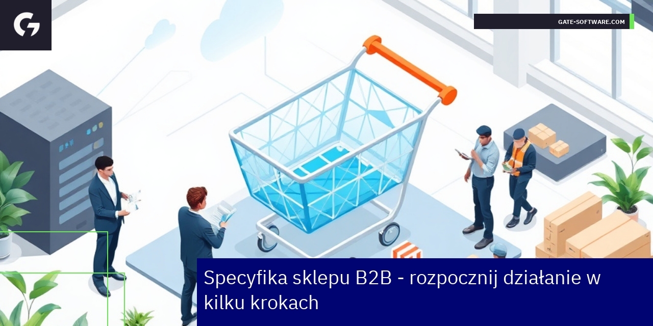 Kluczowe kroki uruchomienia sklepu B2B Schemat etapów uruchomienia sklepu B2B