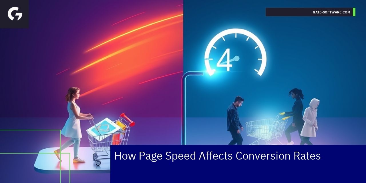 Speed metrics affecting e-commerce user conversions