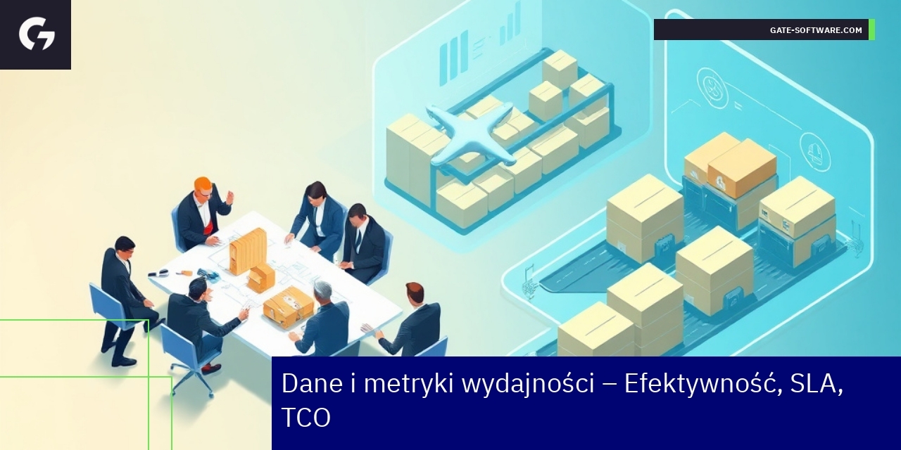 Dane wydajności i efektywności Gate-Software w B2B Wykresy i dane efektywności projektów B2B