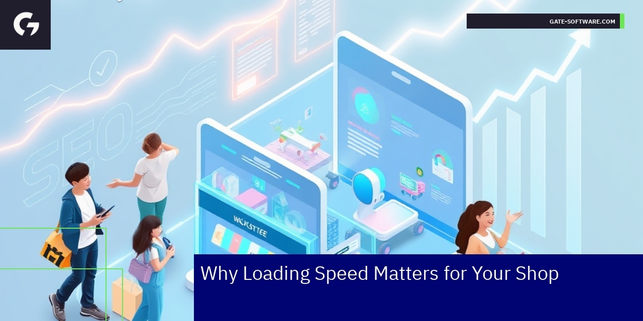 Illustration showing fast loading e-commerce site with Hyva Theme