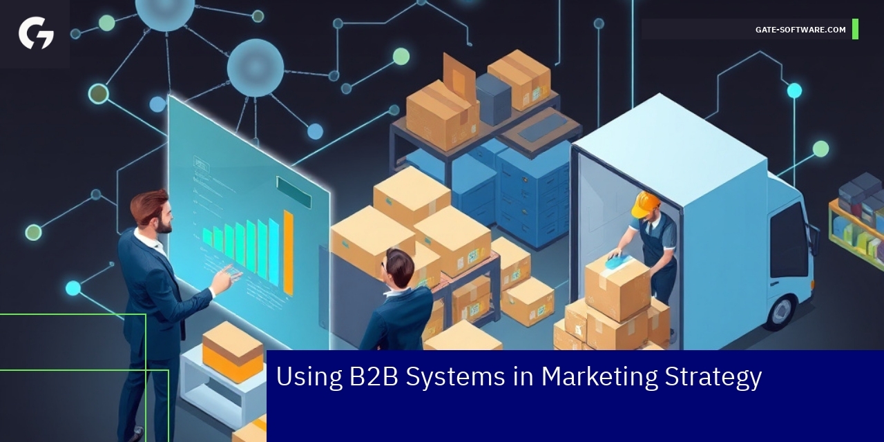 Leveraging B2B Systems for Marketing Success Business digital marketing strategy with B2B systems