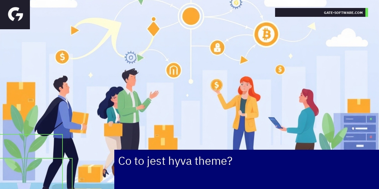 Schemat działania hyva theme i proces zakupowy