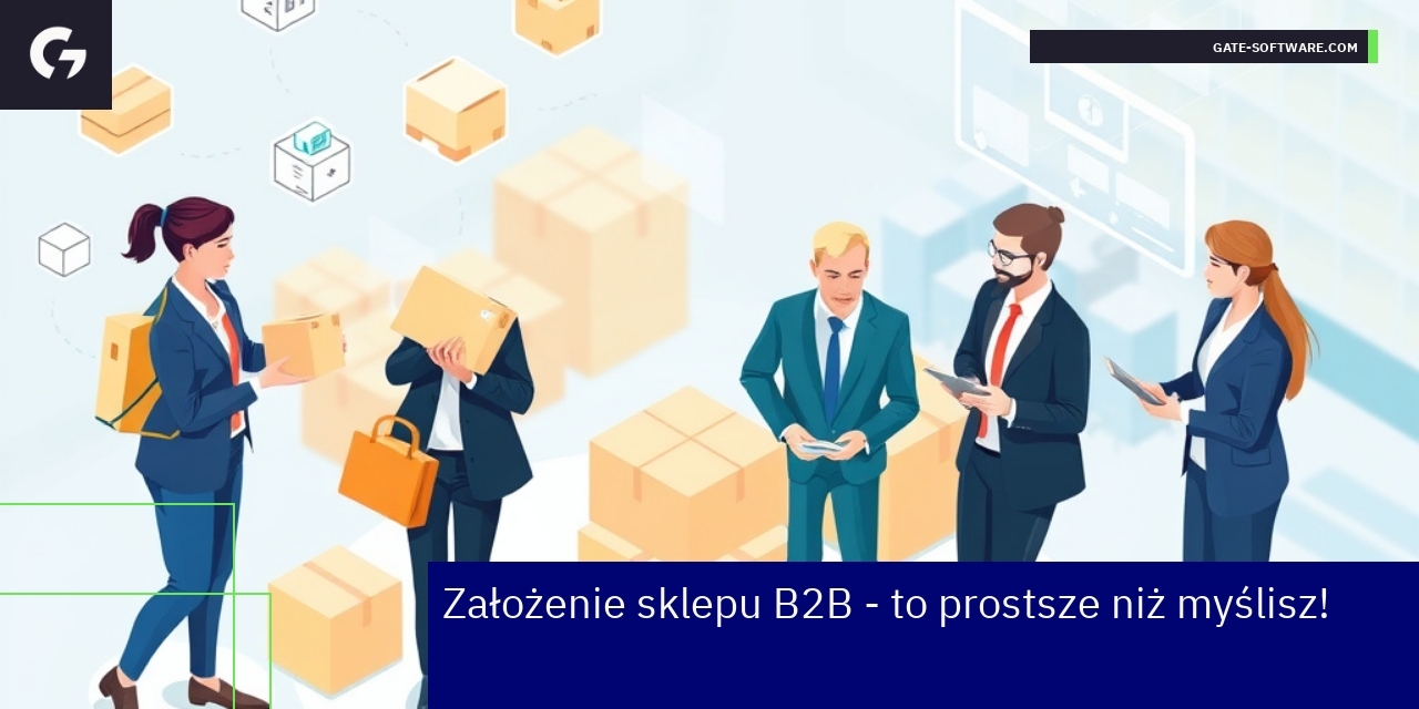 Schemat zakładania i zarządzania sklepem B2B