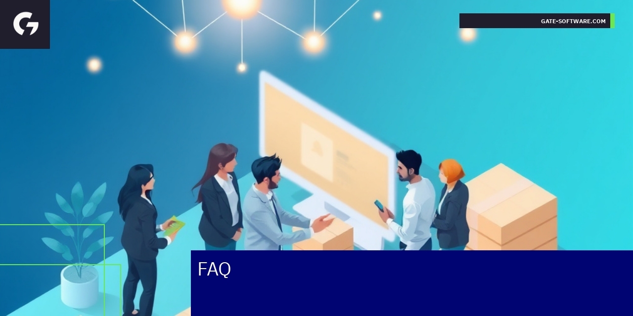 Diagram showing B2B platform features and workflow