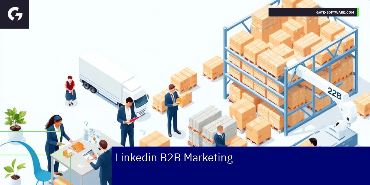 Key Strategies for Linkedin B2B Marketing Success B2B marketing concepts with retail and wholesale focus