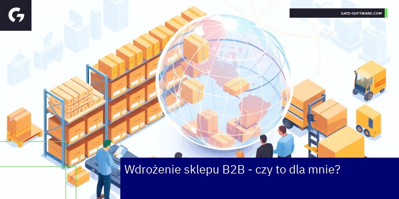 Schemat zarządzania sprzedażą B2B i hurtową