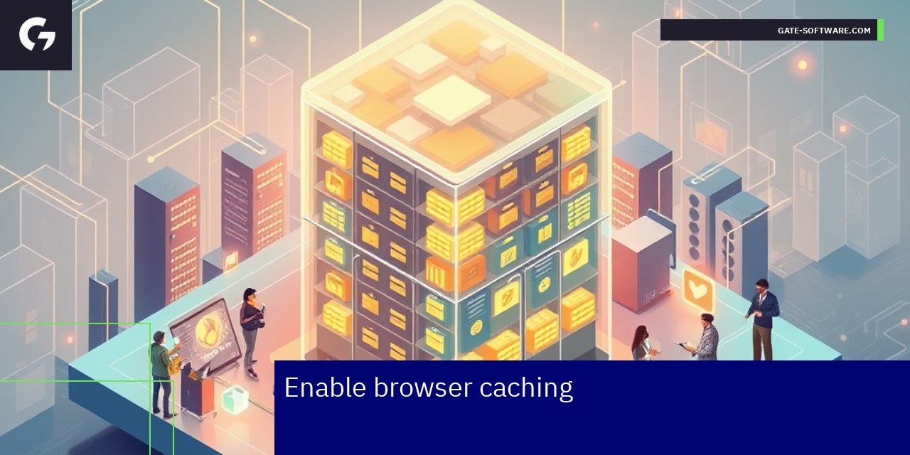 Diagram illustrating browser caching process
