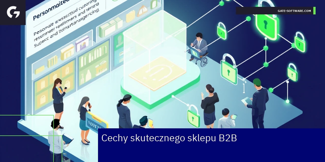 Schemat personalizacji i bezpieczeństwa platformy B2B