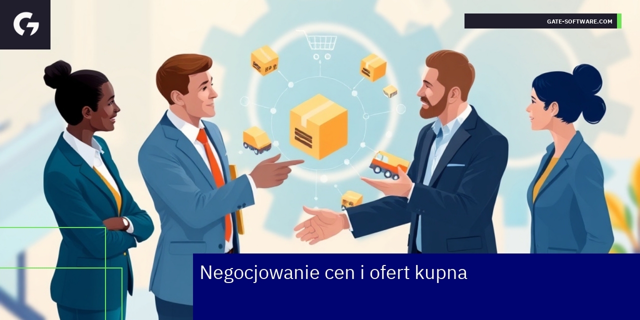 Negocjacje cen i oferty w ecommerce b2b Biznesowa negocjacja przy stole z laptopami