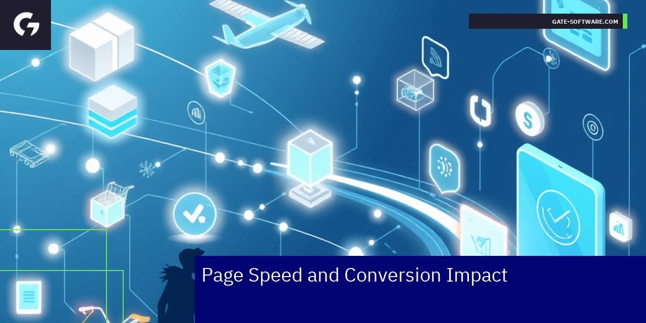 Page Speed Impact on SEO and Conversion Graph showing page speed effects on SEO and conversion
