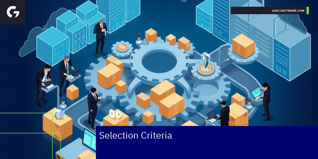 Key Criteria for Choosing B2B Systems Business platform with interconnected B2B system icons