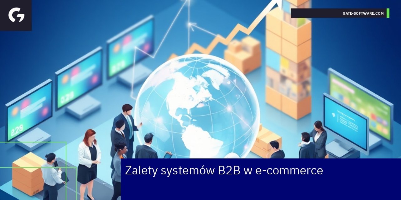Zalety systemów B2B w e-commerce Schemat systemu B2B z integracją i skalowalnością