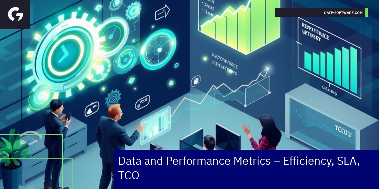 Dashboard showing Magento project metrics