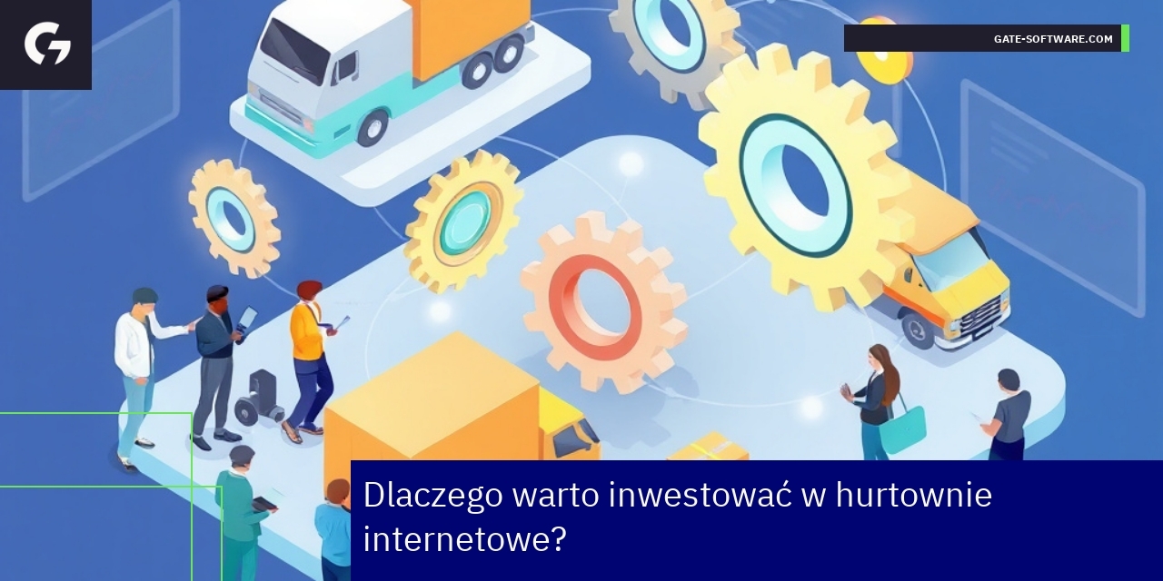 Korzyści inwestowania w hurtownie internetowe B2B Schemat platformy B2B i procesów w hurtowni