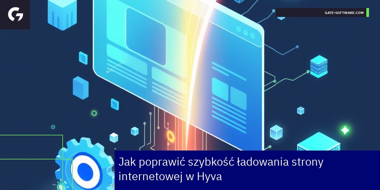 Schemat technik przyspieszania strony internetowej