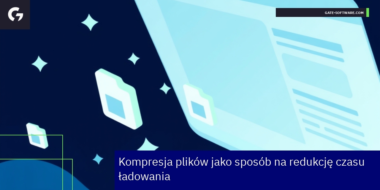 Grafika pokazująca metody kompresji