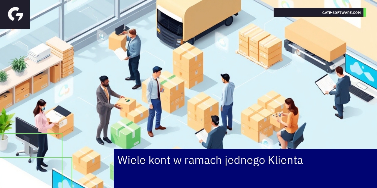 Zarządzanie kontami i zamówieniami w systemie B2B Schemat zarządzania kontami i zamówieniami w B2B