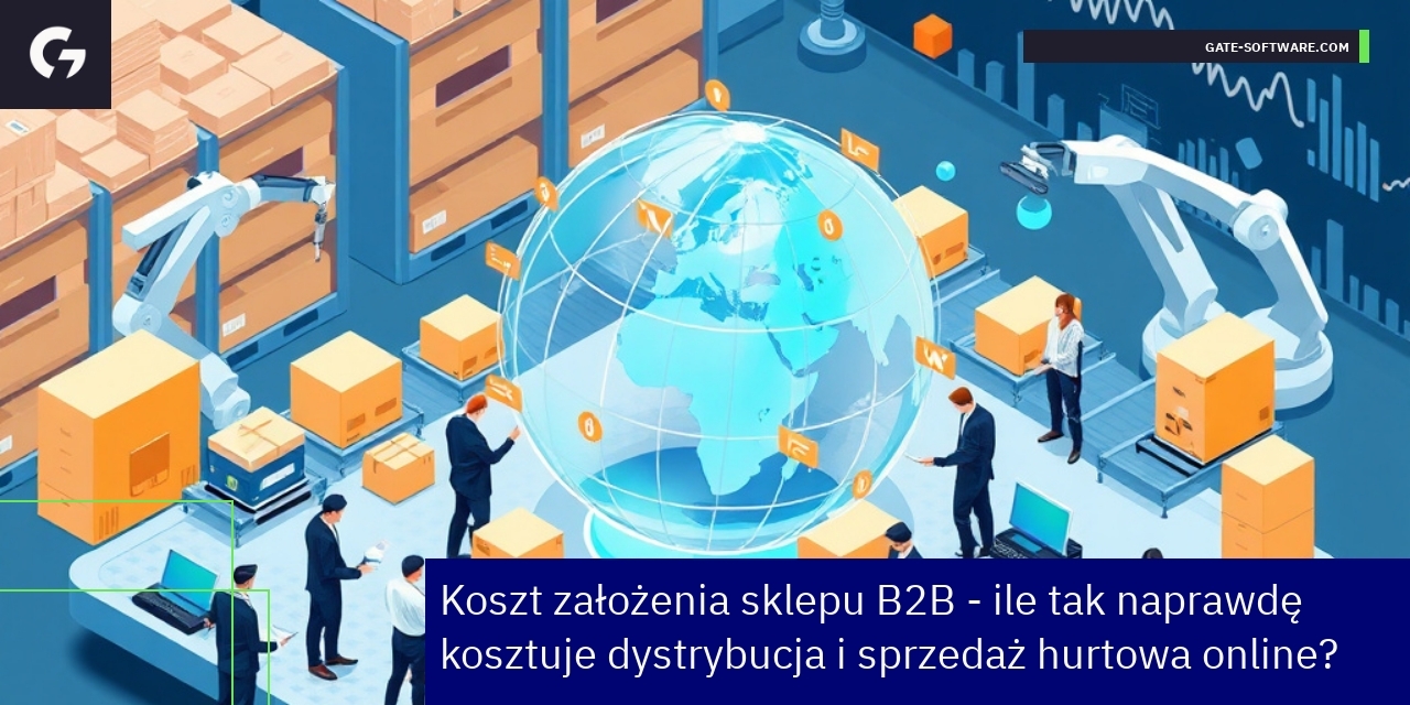 Koszt i wyzwania założenia sklepu B2B online Schemat platformy B2B i proces sprzedaży hurtowej