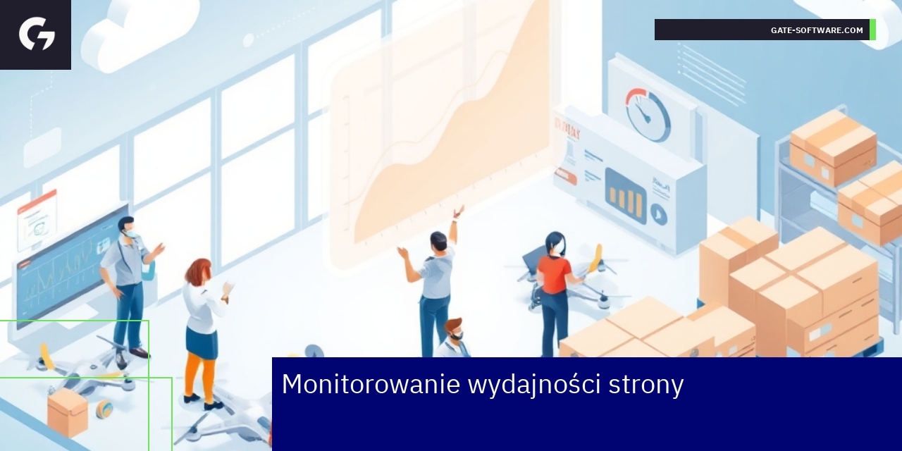 Schemat monitorowania wydajności strony Magento