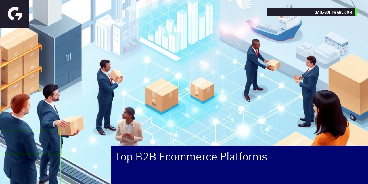 Leading B2B Ecommerce Platforms Comparison 2025 Graph comparing top B2B ecommerce platform features