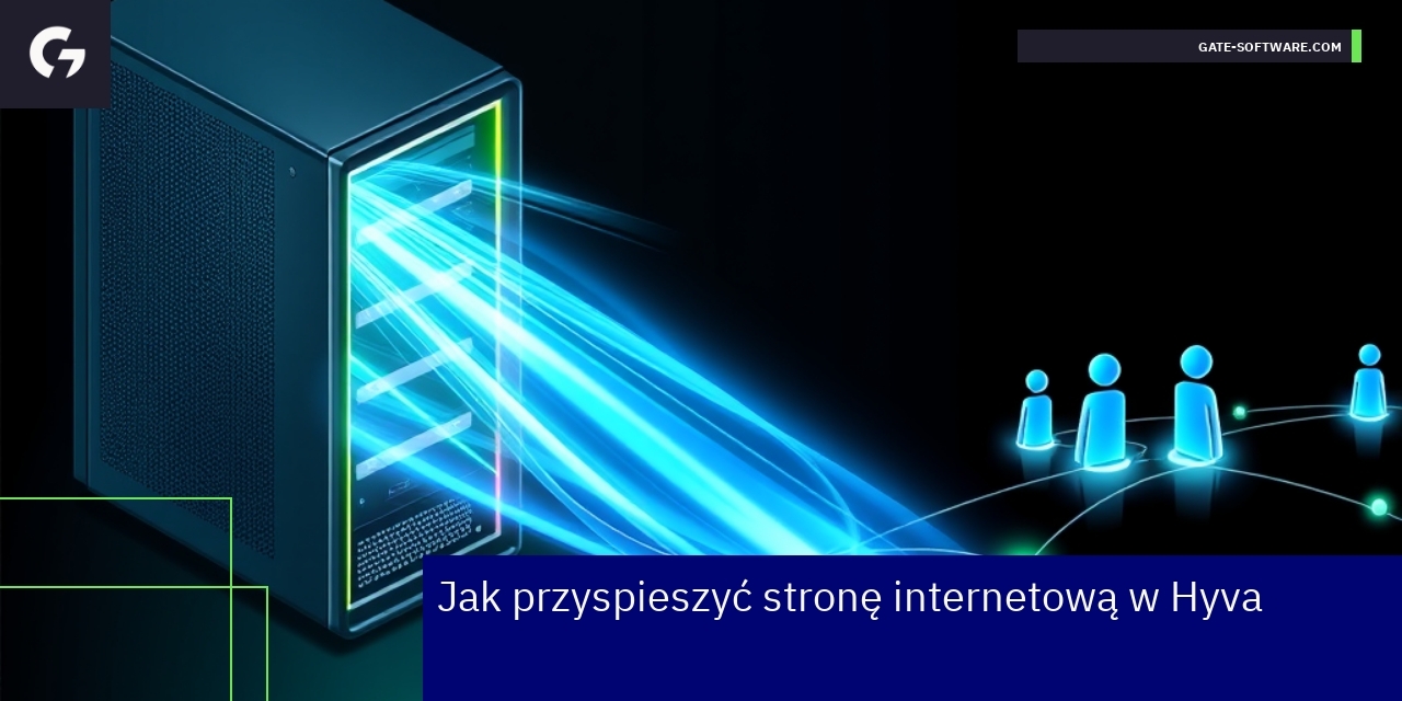 Schemat przyspieszania strony internetowej Hyva