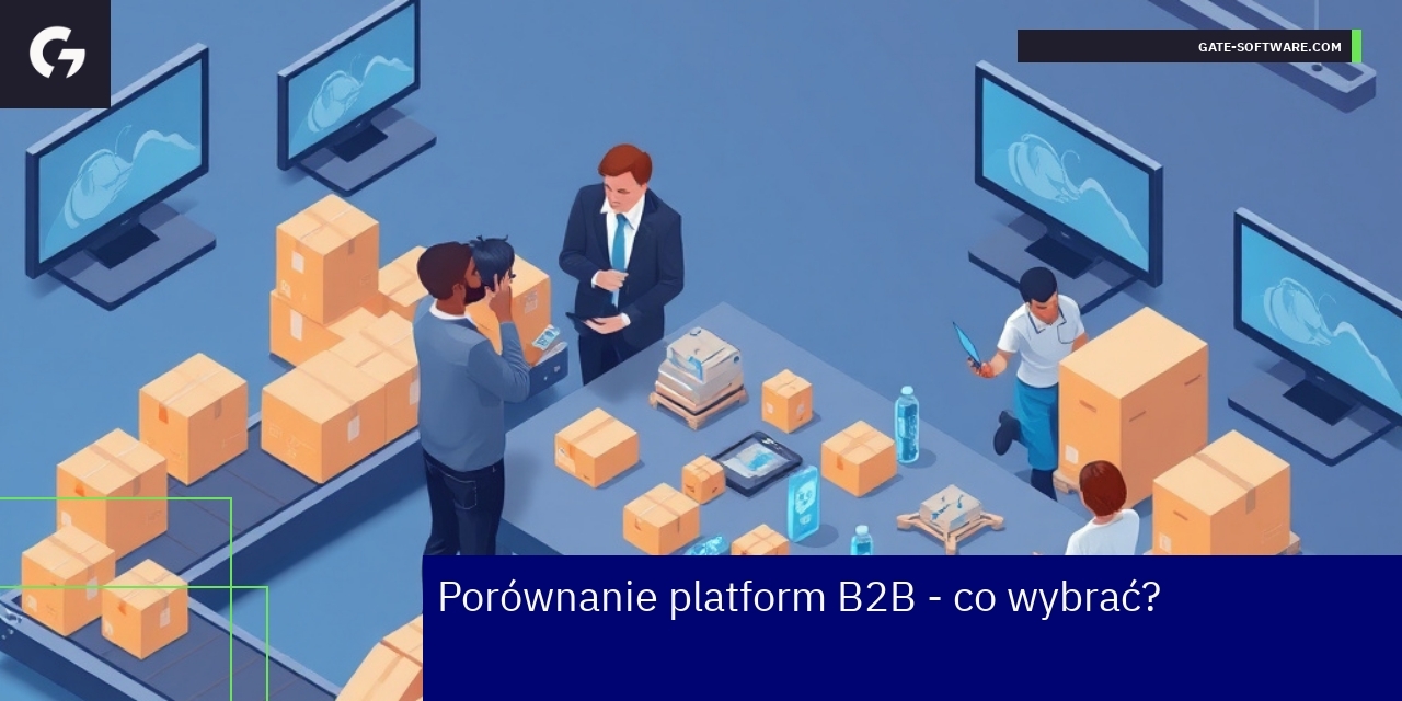 Schemat integracji i funkcji platformy B2B