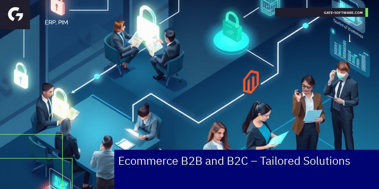 Magento ecommerce platform with B2B and B2C features