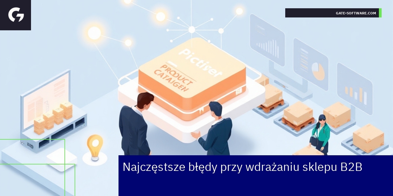 Błędy i rozwiązania przy wdrażaniu sklepu B2B Schemat procesów i błędów w sklepie B2B