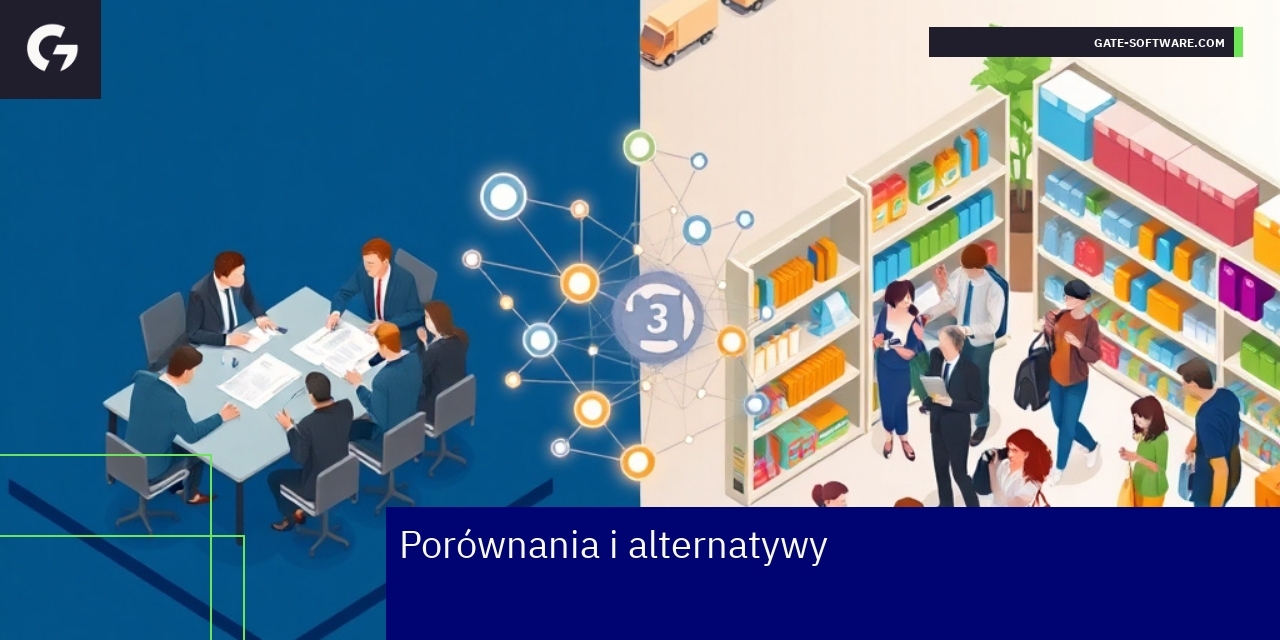 Infografika różnic między B2B i B2C