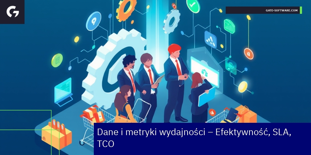 Efektywność i metryki wydajności projektów e-commerce Wykresy i dane efektywności projektów IT