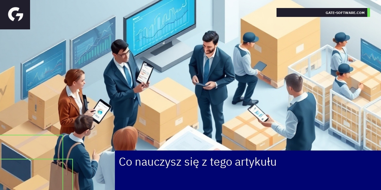 Schemat wdrożenia sklepu B2B na komputerze i wykresy