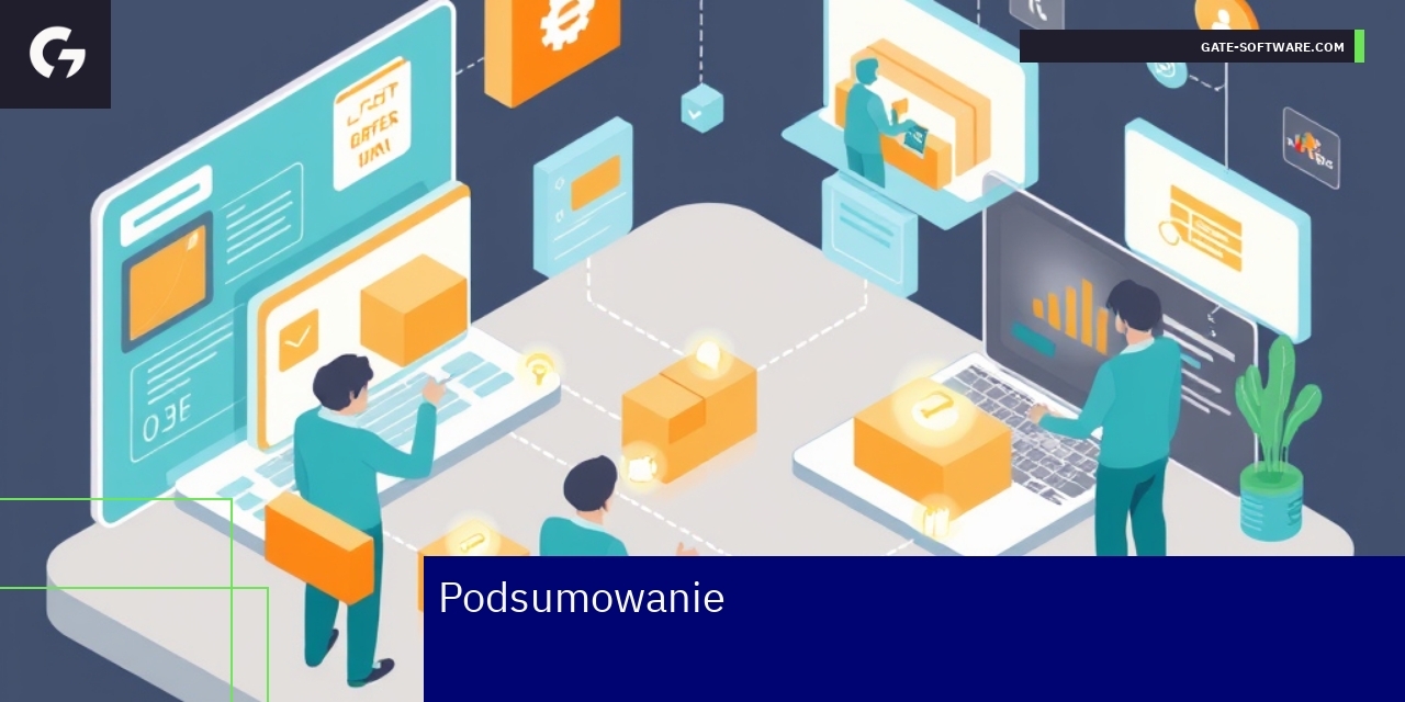 Grafika przedstawiająca rozwój e-commerce i technologie